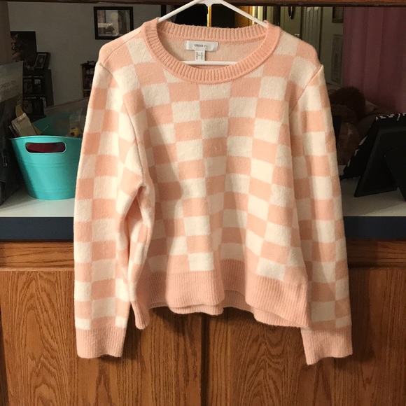 Forever 21 Sweaters - 🌟FINAL PRICE🌟NWOT Forever 21 checkered sweater